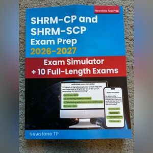 SHRM-CP and SHRM-SCP Exam Prep Book 2026 2027 plus Tests